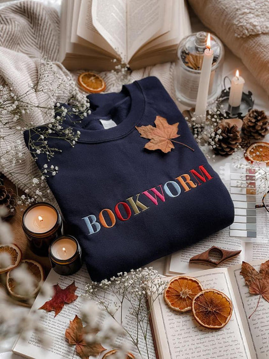 Navy Book jumper