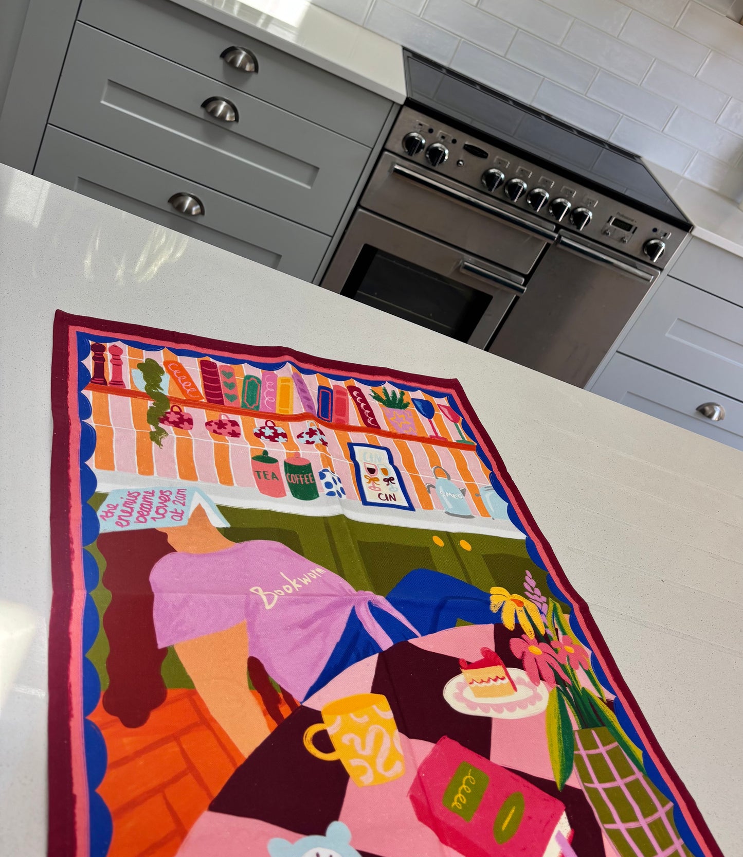 Colourful Kitchen Tea Towel
