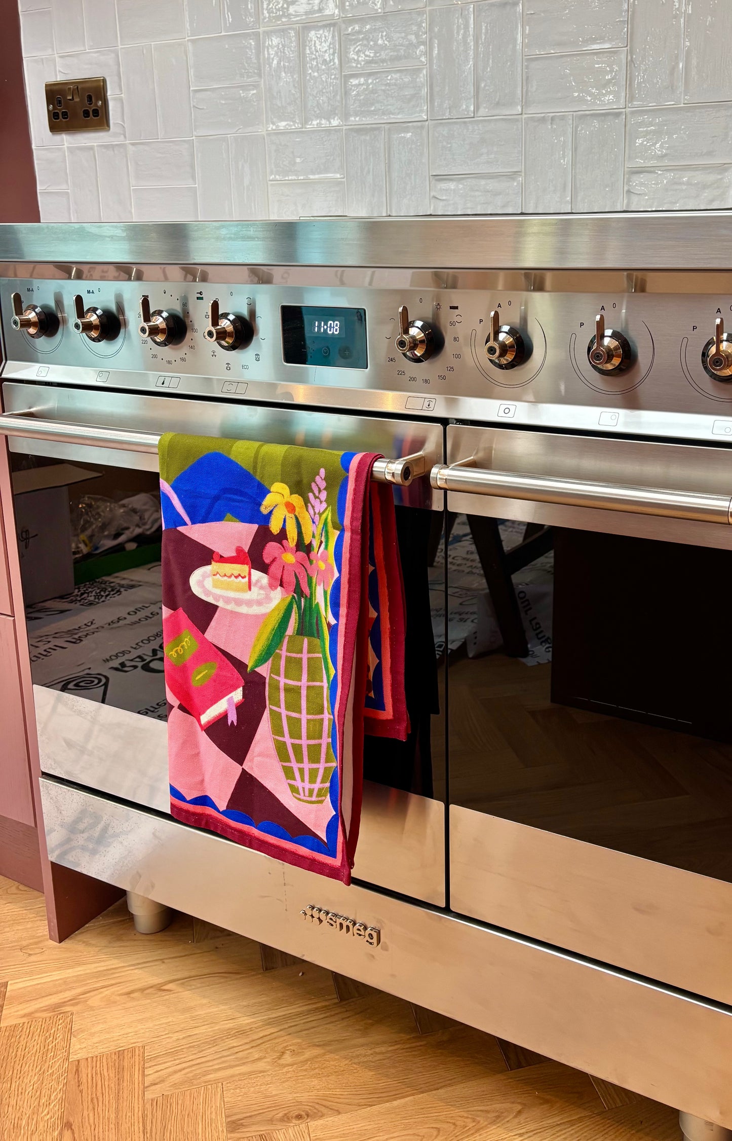Colourful Kitchen Tea Towel