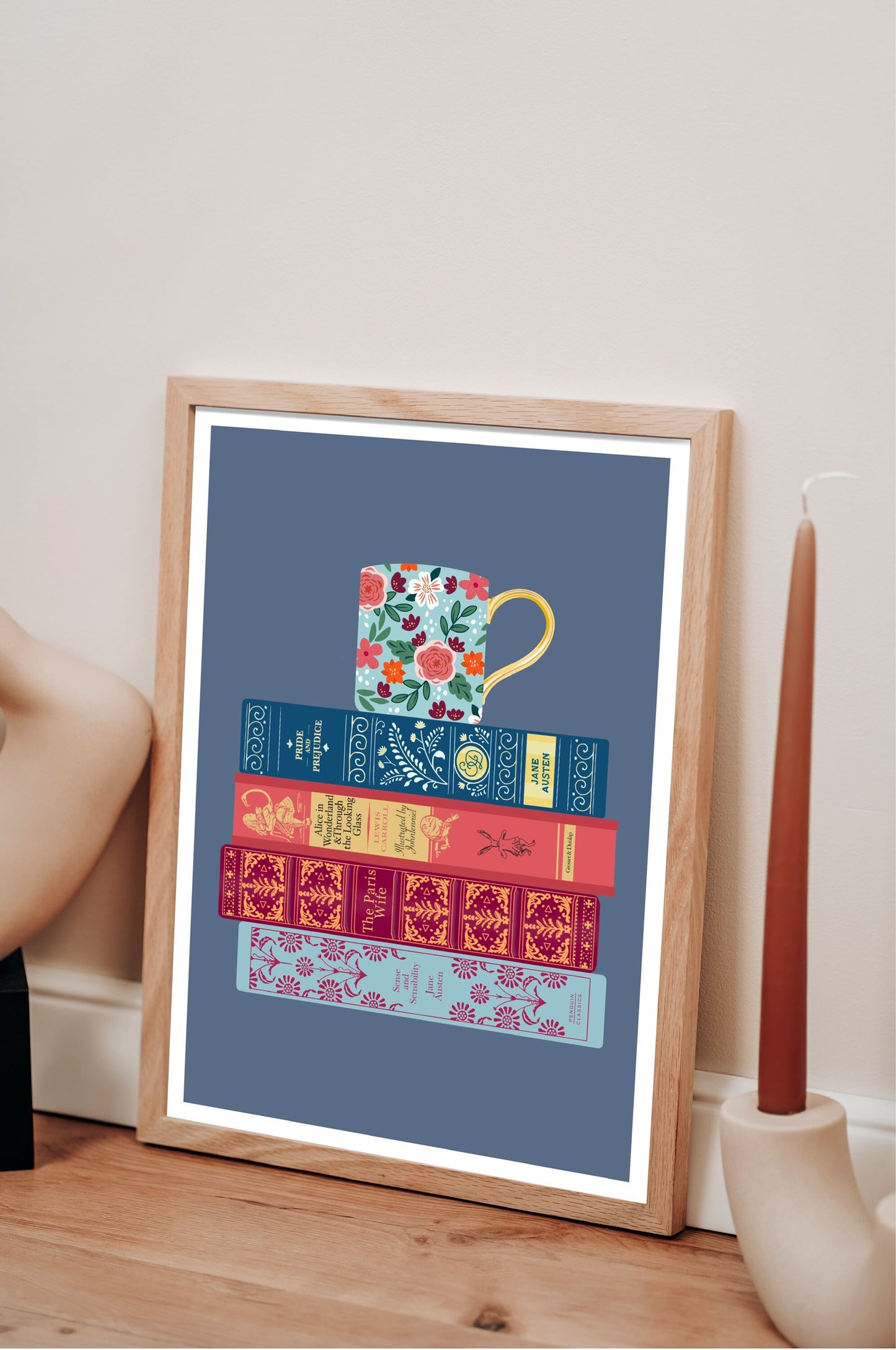 Book Print for reading corner