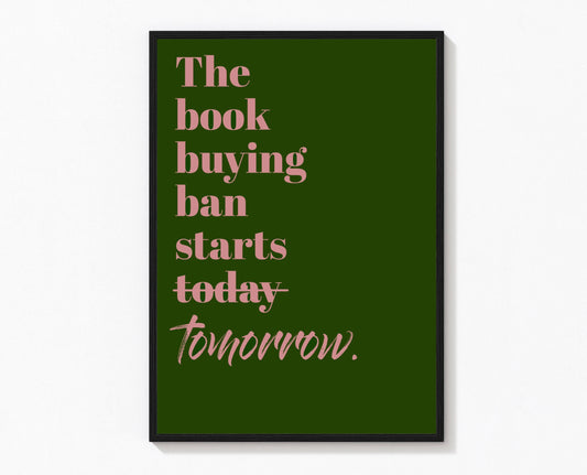 Book buying ban quote