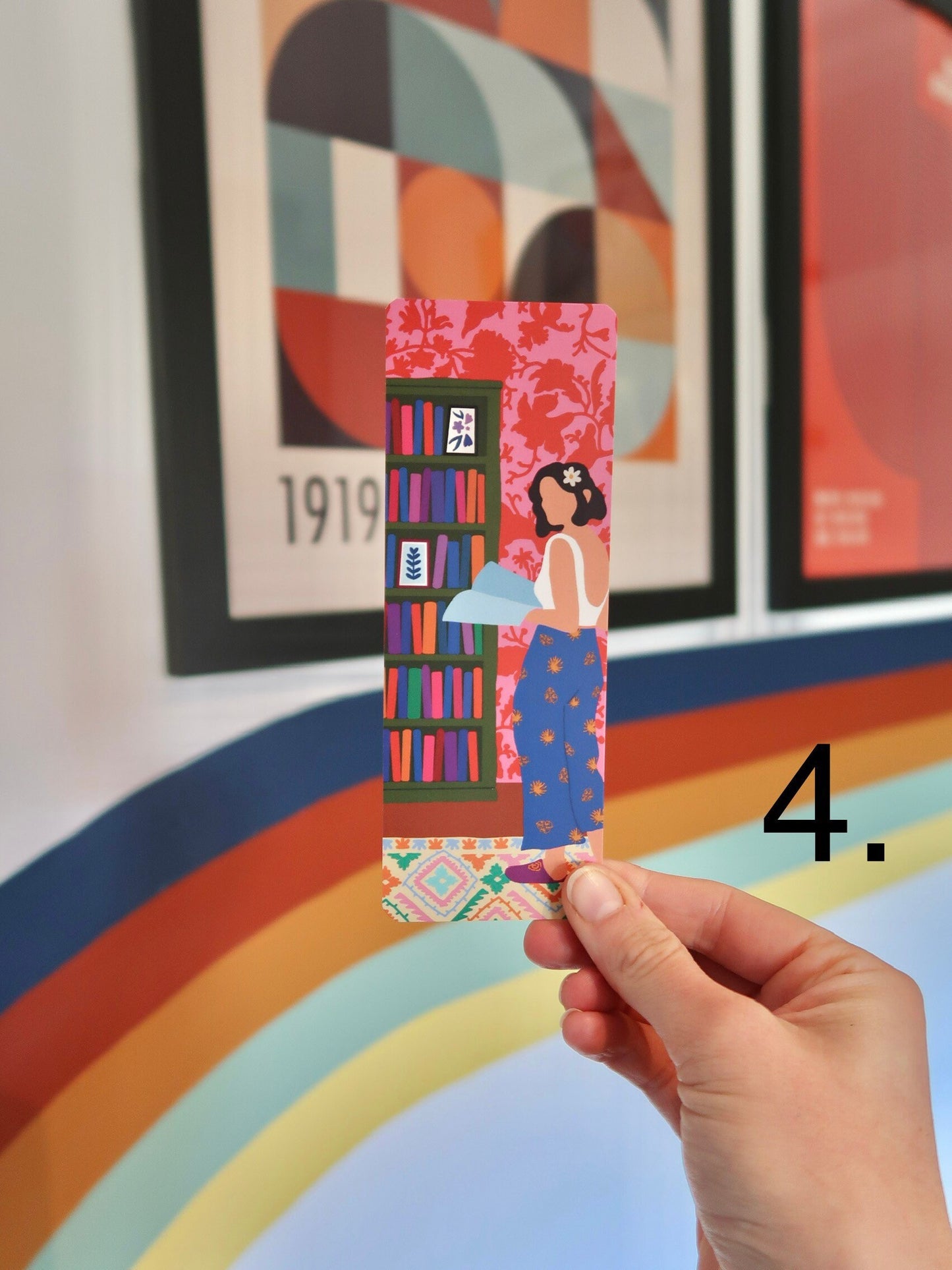 Any 4 Bookmark Bundle | Double sided Bookmarks | Bookworm Present | Book Lover Gift