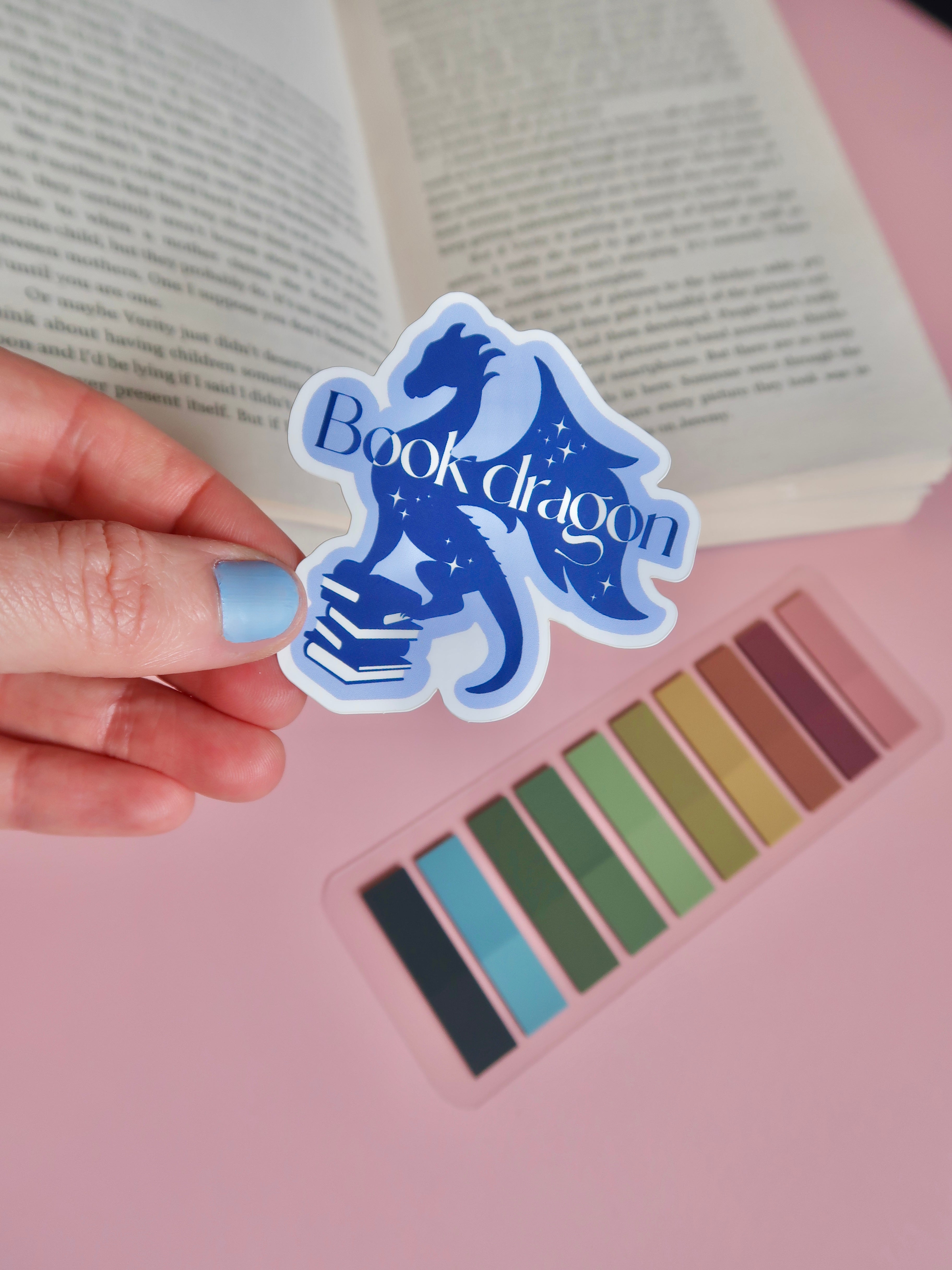 Book dragon Sticker