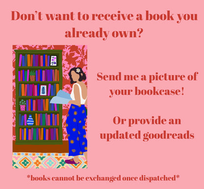Tailored-to-you Mystery Book Bundle | Blind Date With A Book | Book Lover Gift Box | Bookworm Readers Gift