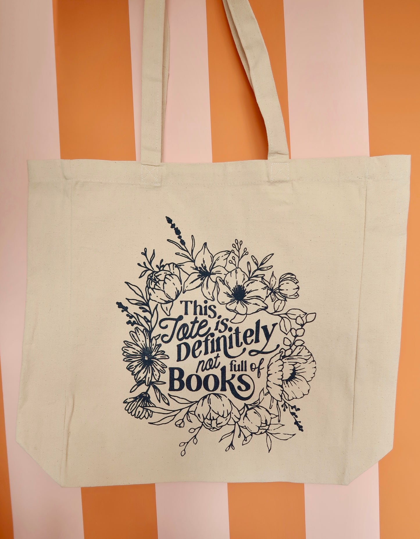 Bookish Tote Bag | This Tote Is Definitely Not Full Of Books