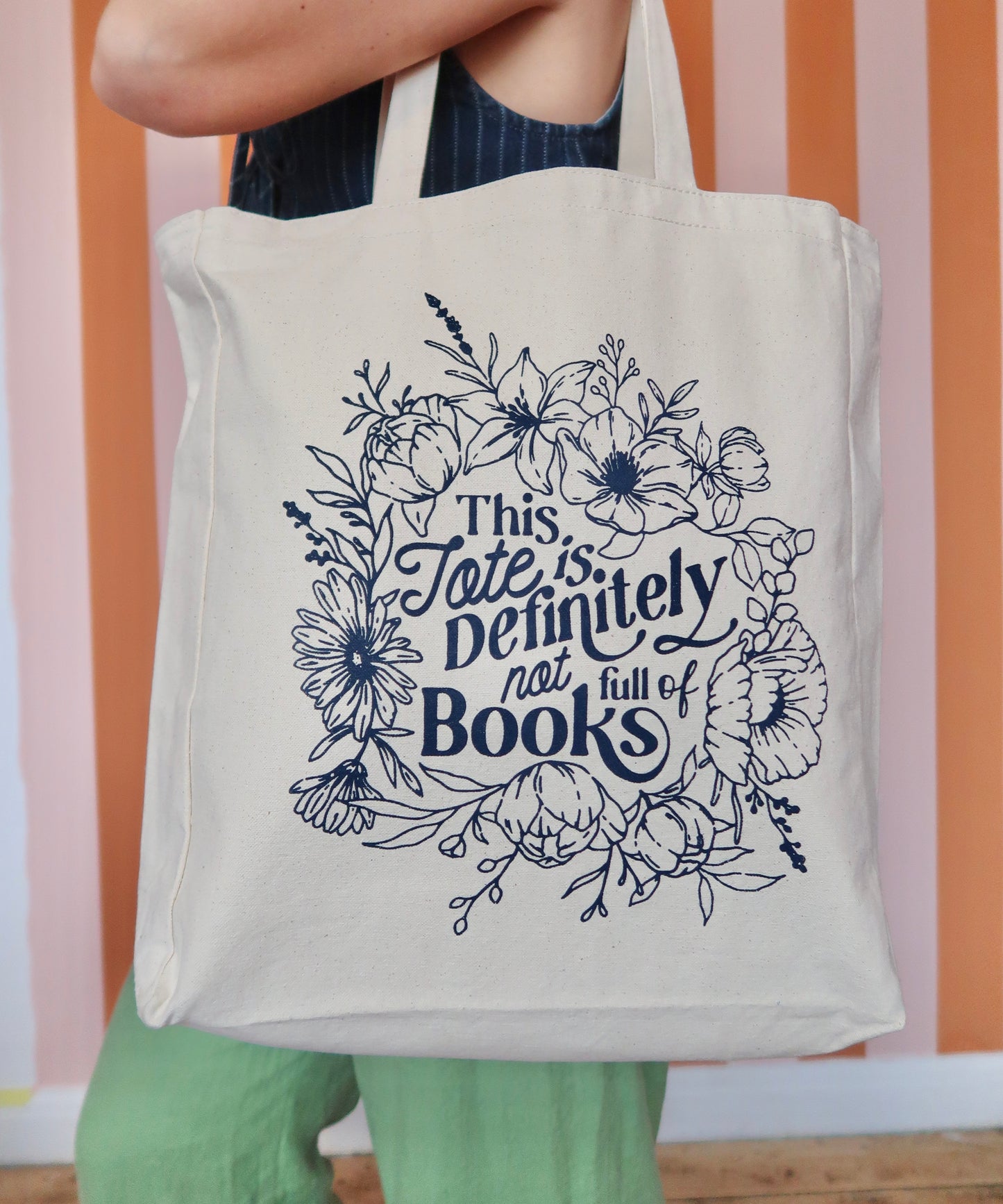 Bookish Tote Bag | This Tote Is Definitely Not Full Of Books