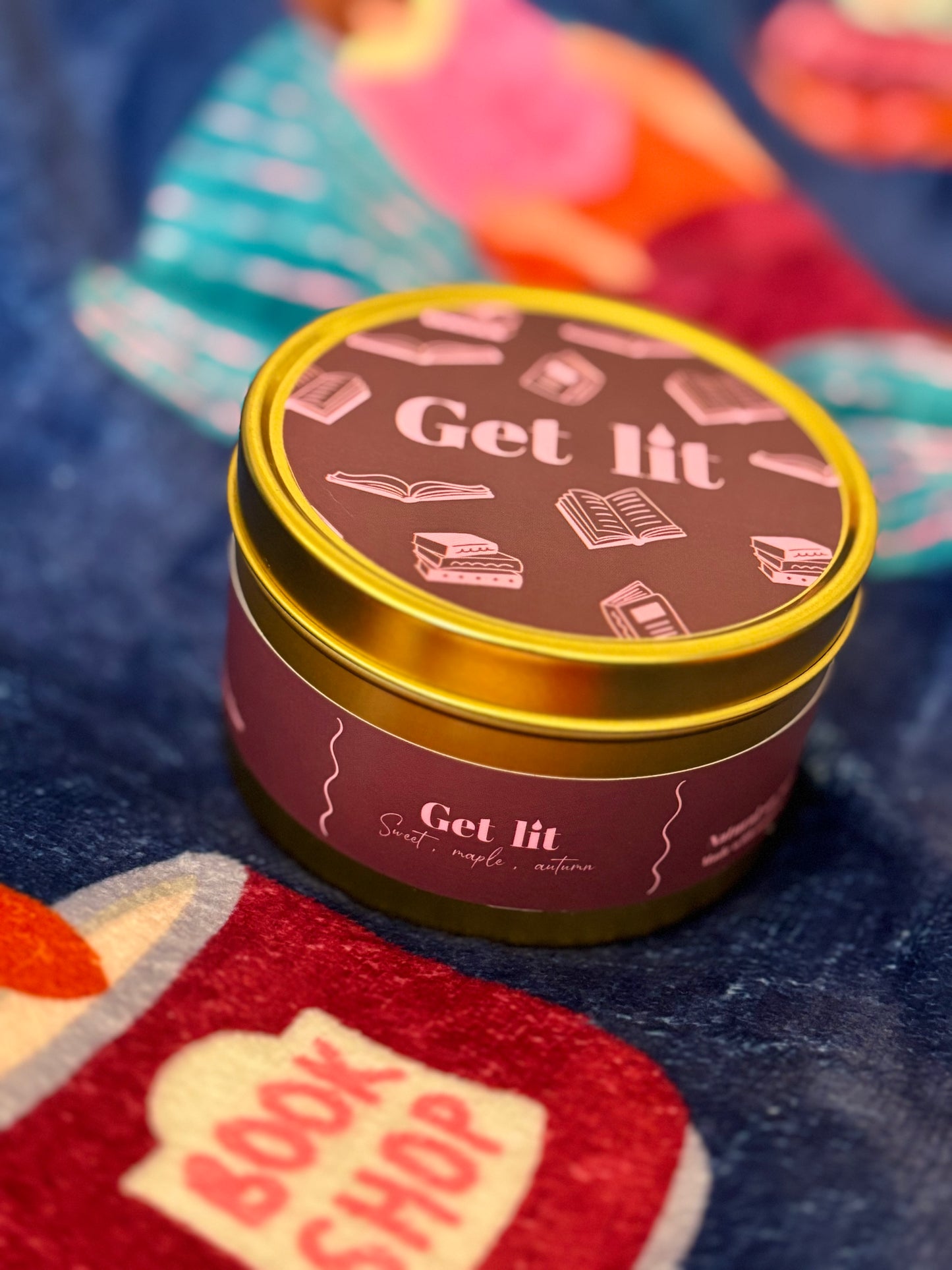 Get Lit Candle | Sweet Maple Scent