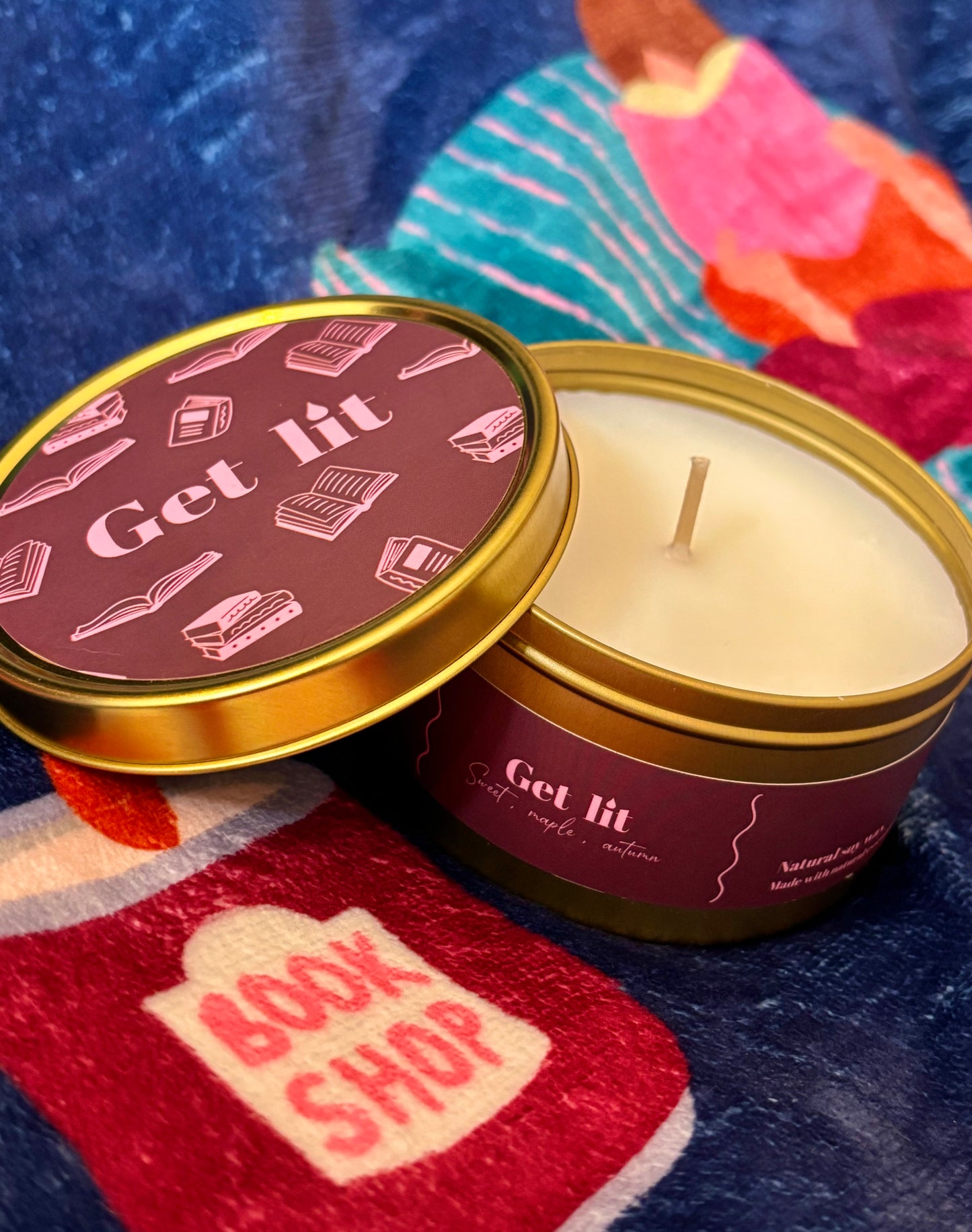 Get Lit Candle | Sweet Maple Scent
