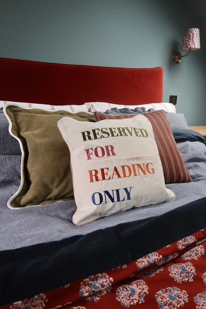 Embroidered Cushion | INFILL INCLUDED 44 x 44cm