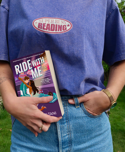 Oversized Bookish Graphic Tee