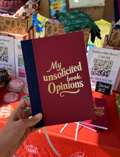 Reading Journal | My unsolicited book opinions