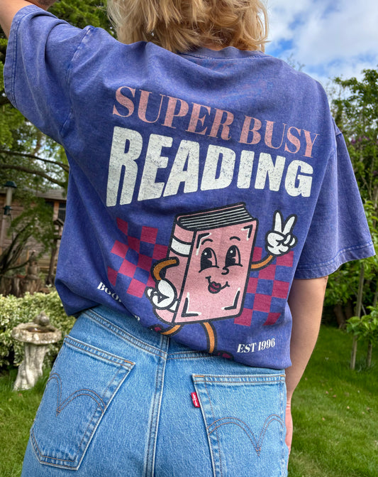 Oversized Bookish Graphic Tee