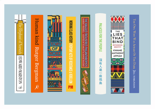 Personalised Book Spine Art Print | Custom ‘Top Reads’ Wall Decor