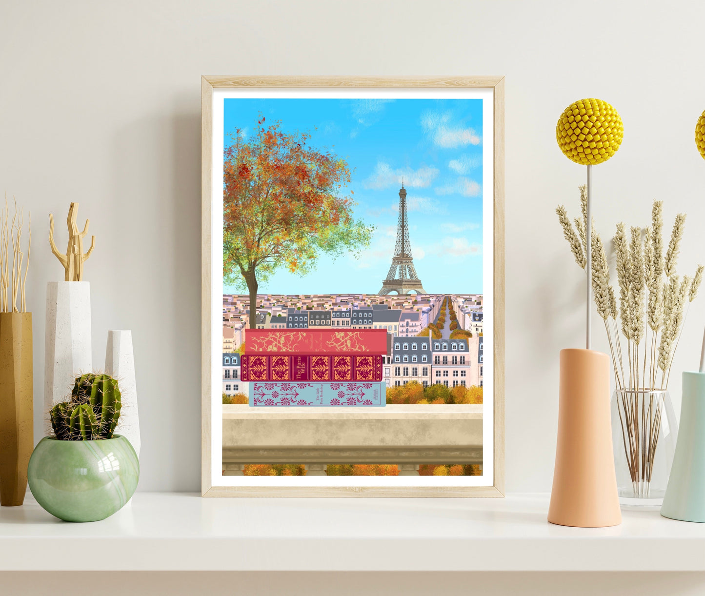 Paris Travel Print | Eiffel Tower Print | Paris Art Print | Parisian Poster | Paris Gift | Travel Gift | Paris in Autumn