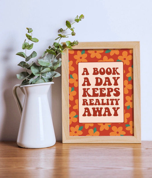 Bookish Quotes Art print 