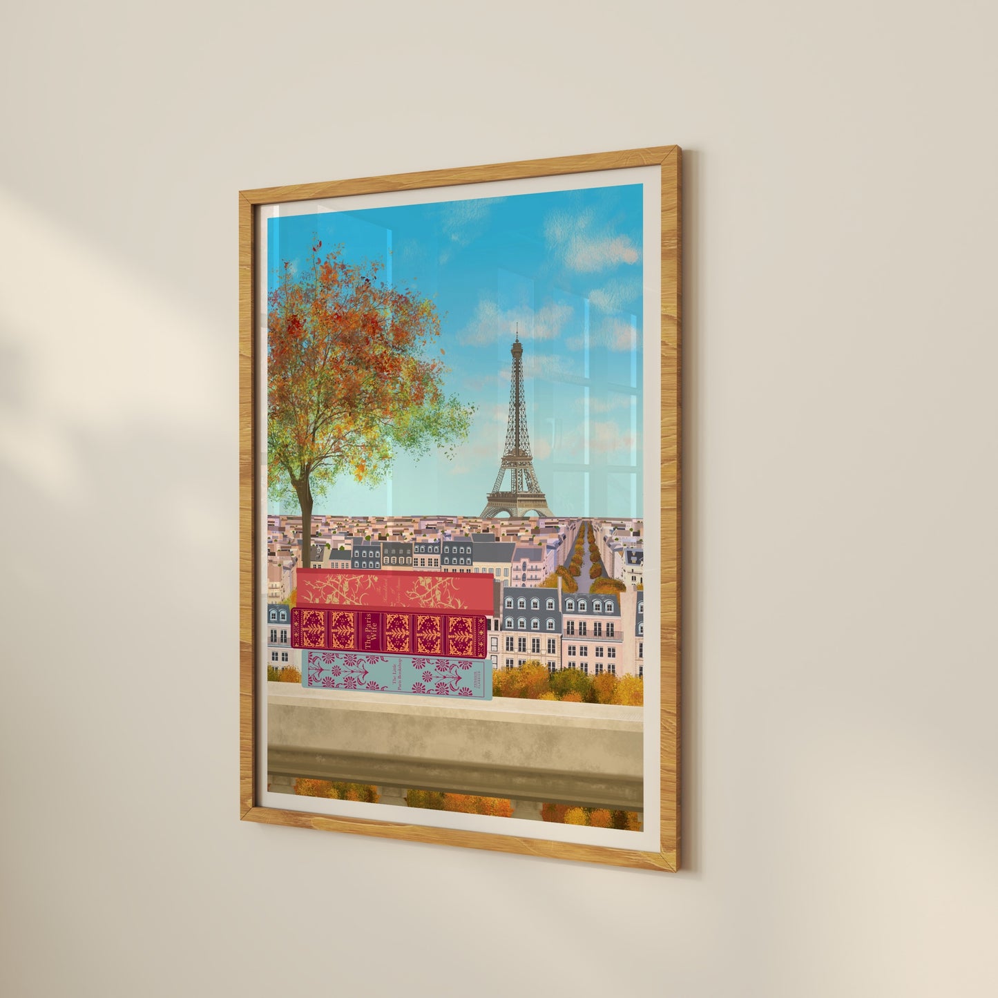 Paris Travel Print | Eiffel Tower Print | Paris Art Print | Parisian Poster | Paris Gift | Travel Gift | Paris in Autumn